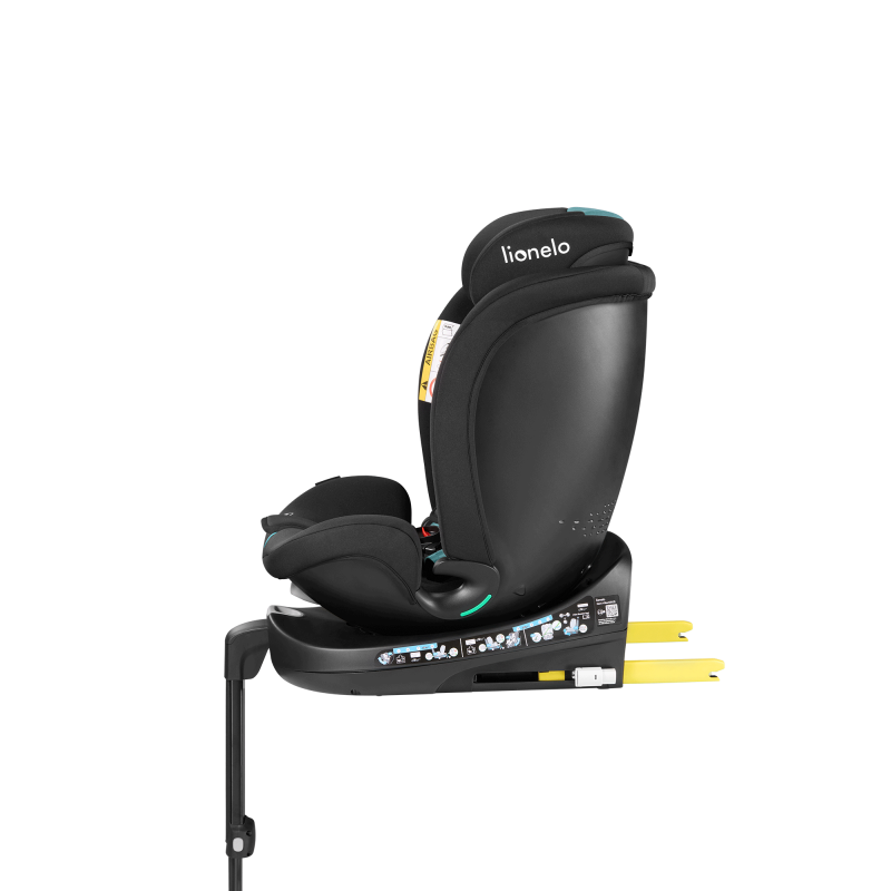Autosedačka Lionelo Navy i-Size Black Turquoise