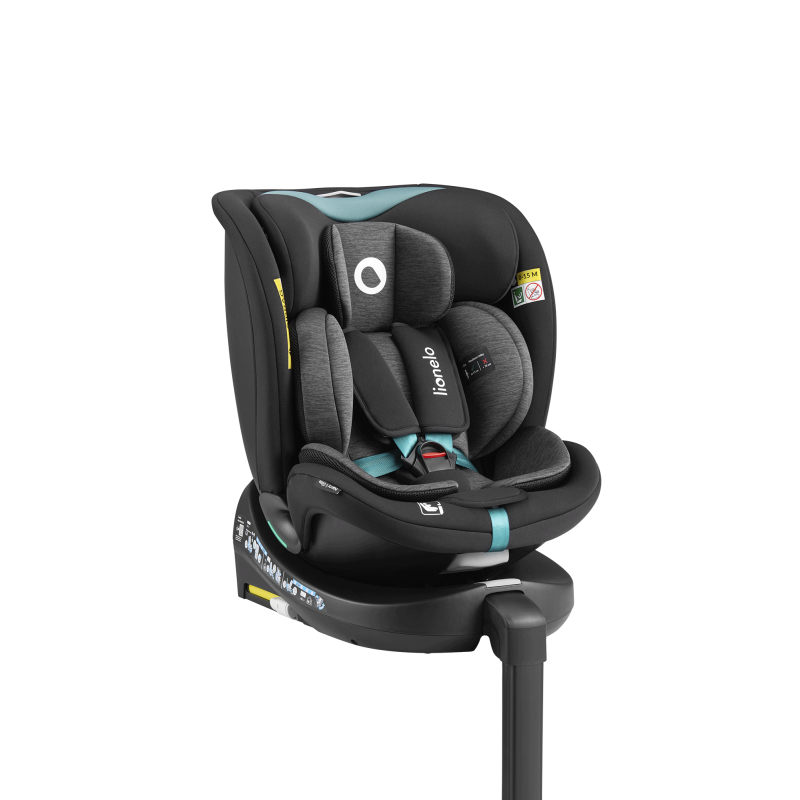 Autosedačka Lionelo Navy i-Size Black Turquoise