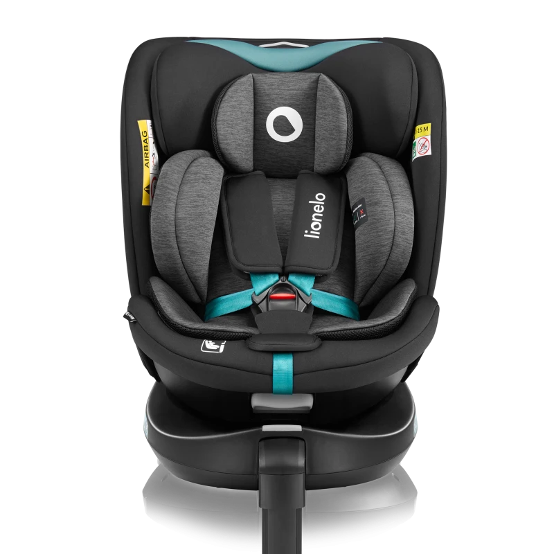Autosedačka Lionelo Navy i-Size Black Turquoise