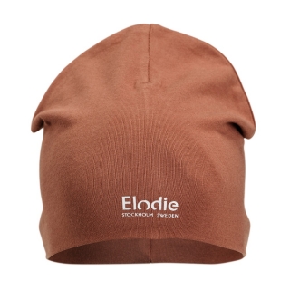 Jarní čepička Elodie Details Logo Beanies Burned Clay