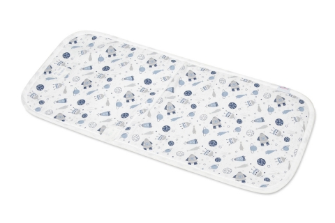 Prodyšná podložka do hluboké korbičky BabyMatex Oxi Pad Design