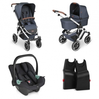 Kombinovaný kočárek ABC Design Salsa 4 Air Set Lake + autosedačka zdarma