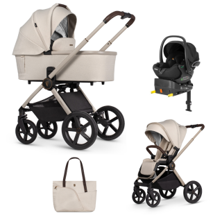 AKČNÍ SET Venicci Upline 2 Stone Beige + autosedačka Carrello Vega