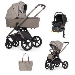 AKČNÍ SET Venicci Upline 2 Taupe + autosedačka Carrello Vega