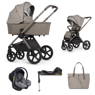 AKČNÍ SET Venicci Upline 2 Taupe + autosedačka Avionaut Cosmo Smart Grey