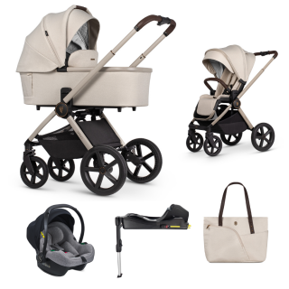 AKČNÍ SET Venicci Upline 2 Stone Beige + autosedačka Avionaut Cosmo Smart Grey