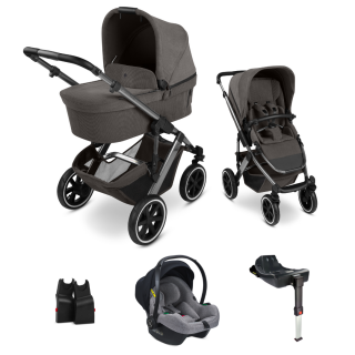 AKČNÍ SET ABC DESIGN Salsa 5 Air Almond + autosedačka Avionaut Cosmo Smart Grey
