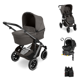 AKČNÍ SET ABC DESIGN Salsa 5 Air Almond + autosedačka Carrello Vega