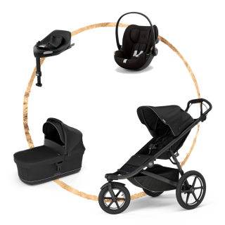 AKČNÍ SET Thule Urban Glide 3 Black + autosedačka Cybex Cloud G