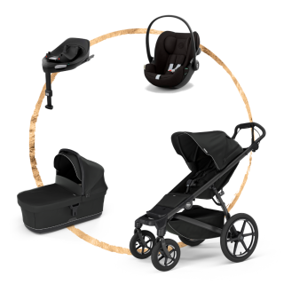 AKČNÍ SET Thule Urban Glide 4 Black + autosedačka Cybex Cloud G