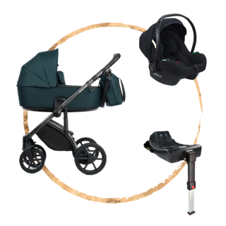 Akční set Roan Bass Next Emerald Mood + autosedačka Avionaut Cosmo Smart Black + báze