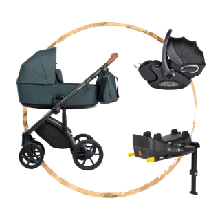 Akční set Roan Bass Next Pacific Green + autosedačka Carrello Vega