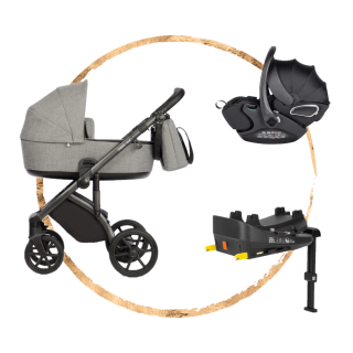 Akční set Roan Bass Next Titanium + autosedačka Carrello Vega