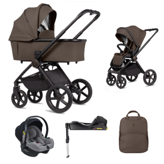AKČNÍ SET Venicci Upline 2 Brownie + autosedačka Avionaut Cosmo Smart Grey