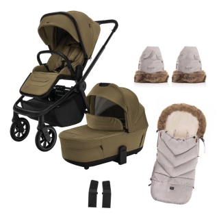 Kombinovaný kočárek Zopa Move Cross 5 Toffee Brown + adaptéry + dárky