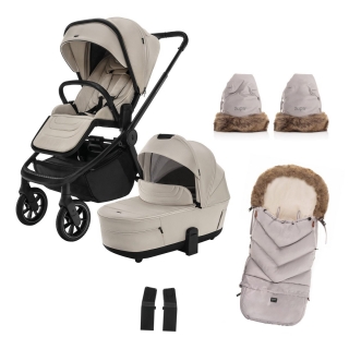 Kombinovaný kočárek Zopa Move Cross 5 Ivory Beige + adaptéry + dárky