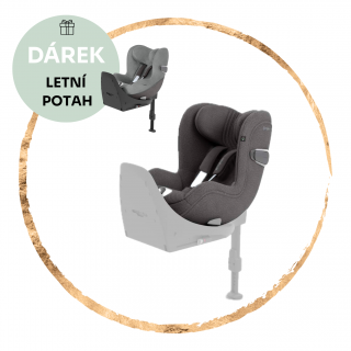 Autosedačka Cybex Sirona T i-Size Plus Mirage Grey + letní potah ZDARMA