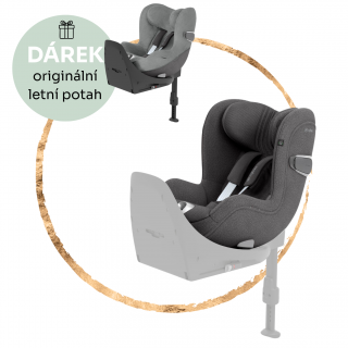 Autosedačka Cybex Sirona T i-Size Plus Mirage Grey + letní potah jako DÁREK