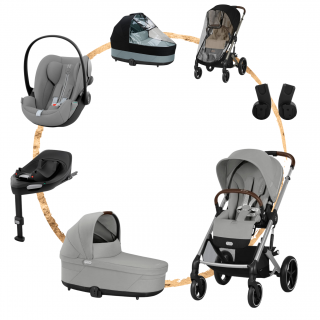AKČNÍ SET XL Cybex Balios S Lux Stone Grey