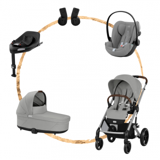 AKČNÍ SET M Cybex Balios S Lux Stone Grey