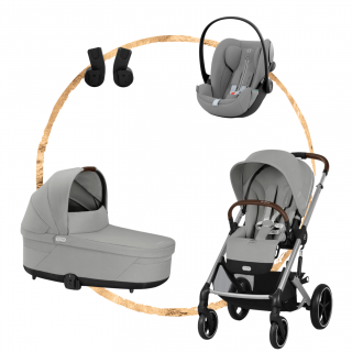 AKČNÍ SET S Cybex Balios S Lux Stone Grey