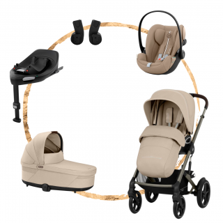 AKČNÍ SET M Cybex Talos S Lux Almond Beige