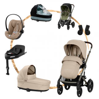 AKČNÍ SET XL Cybex Talos S Lux Almond Beige