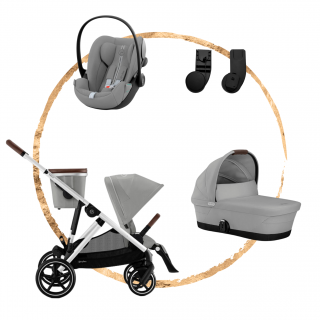 AKČNÍ SET S Cybex Gazelle S Stone Grey