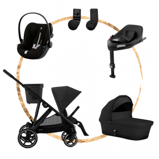 AKČNÍ SET M Cybex Gazelle S Moon Black