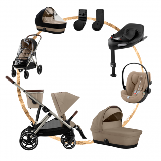 AKČNÍ SET XL Cybex Gazelle S Almond Beige