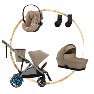 AKČNÍ SET S Cybex eGazelle S Stone Almond Beige