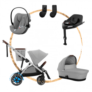 AKČNÍ SET M Cybex eGazelle S Stone Grey