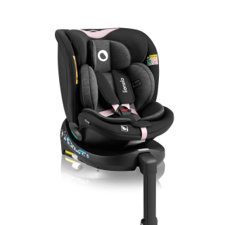 Autosedačka Lionelo Navy i-Size Black Turquoise - varianta 2