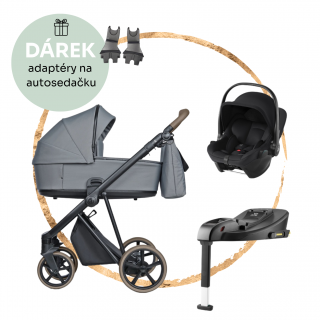 AKČNÍ SET Roan Ivi Vintage Blue Tea + autosedačka Britax Römer Baby-Safe Core