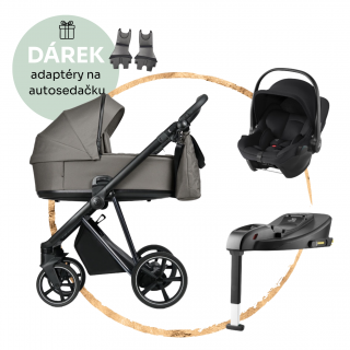 AKČNÍ SET Roan Ivi Taupe + autosedačka Britax Römer Baby-Safe Core