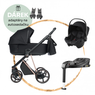 AKČNÍ SET Roan Ivi Raven + autosedačka Britax Römer Baby-Safe Core