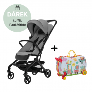 Cestovní kočárek Zopa Jet Shade Grey + kufřík zdarma