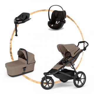 AKČNÍ SET Thule Urban Glide 3 Tinted Taupe + autosedačka Cybex Cloud G3