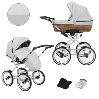 Kombinovaný kočárek Kunert Romantic Classic Grey 09