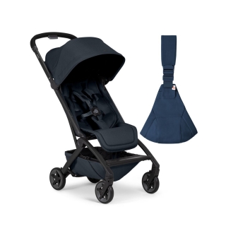 Sportovní kočárek Joolz Aer2 Dark Navy Blue s nosítkem Ergobaby Upsie
