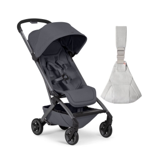 Sportovní kočárek Joolz Aer2 Stone Grey s nosítkem Ergobaby Upsie