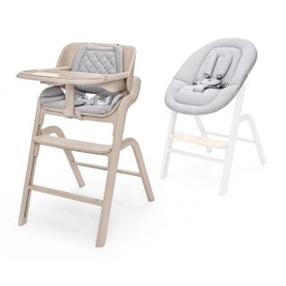 Dětská židlička Zopa Inspira 2 + novorozenecký set Cookie Beige
