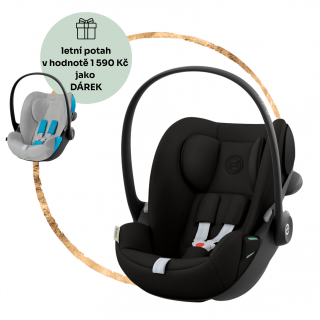 Autosedačka Cybex Cloud G3 i-Size Magic Black (Comfort) + letní potah jako dárek