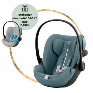 Autosedačka Cybex Cloud G3 i-Size Stormy Blue (Plus) + letní potah jako dárek