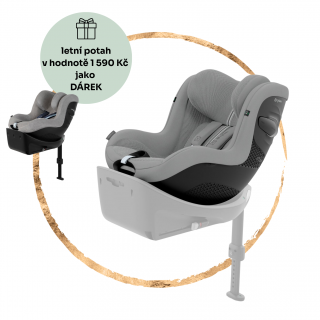 Autosedačka Cybex Sirona G3 i-Size Stone Grey (Plus) + letní potah jako dárek
