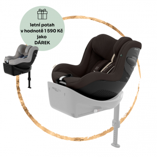 Autosedačka Cybex Sirona G3 i-Size Chocolate Brown (Plus) + letní potah jako dárek