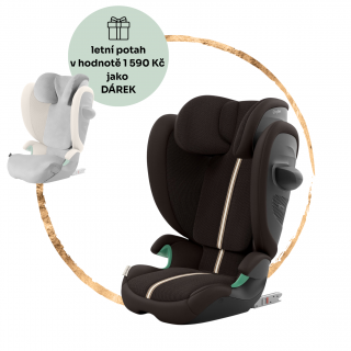 Autosedačka Cybex Solution G2 i-Size Chocolate Brown (Plus) + letní potah jako dárek