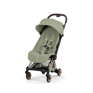 Cestovní kočárek Cybex Coya Style Rosegold Sage Green